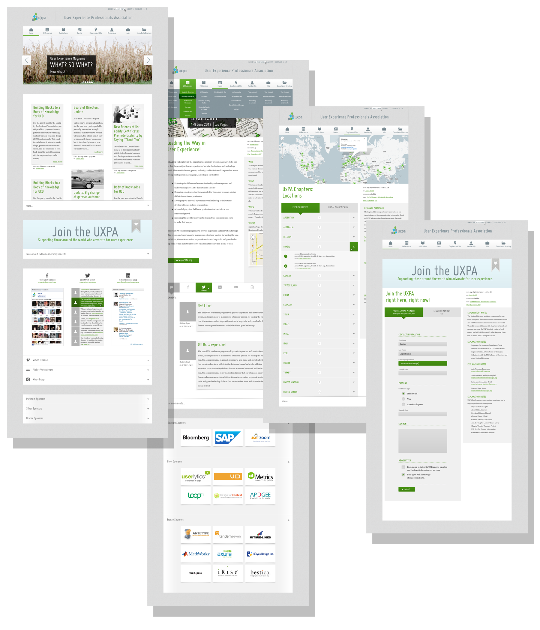 redesign uxpa upa webdesign konzept bastian gegenheimer user experience professionals